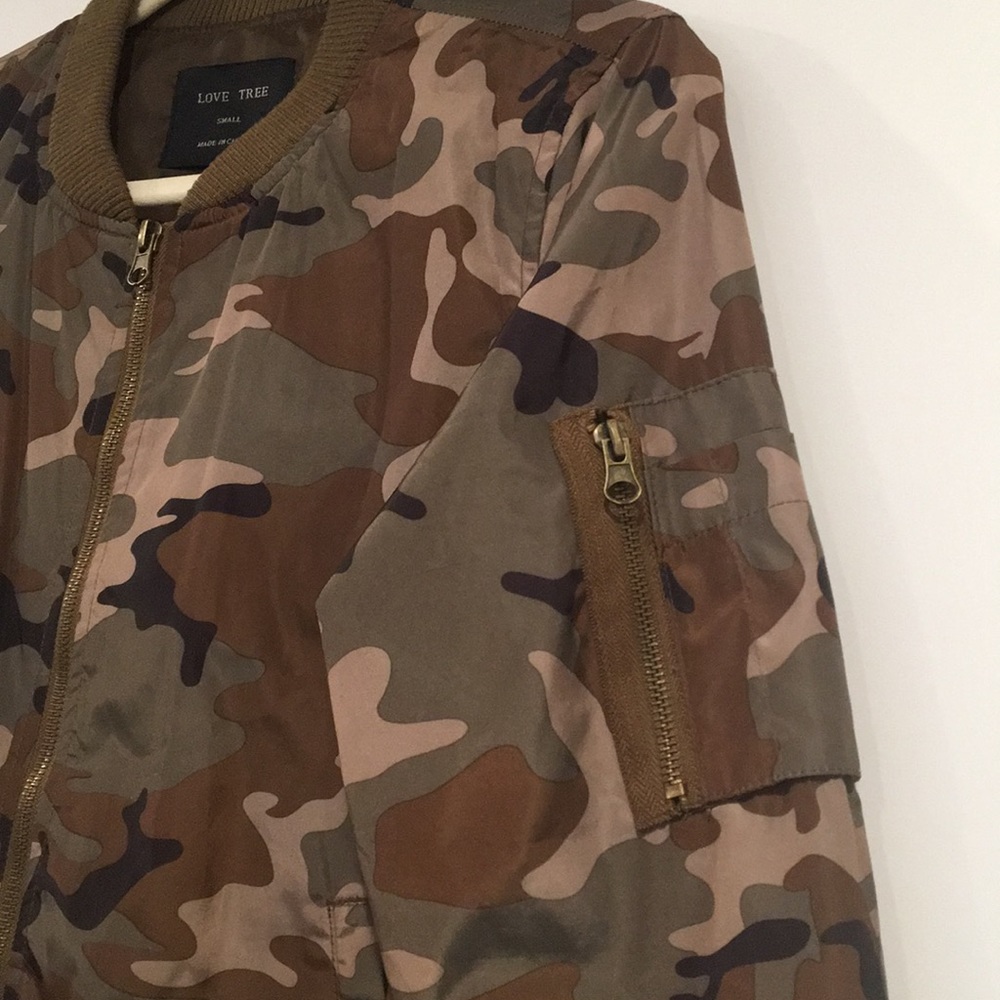 Camo bomber jacket - Picture 2 of 2